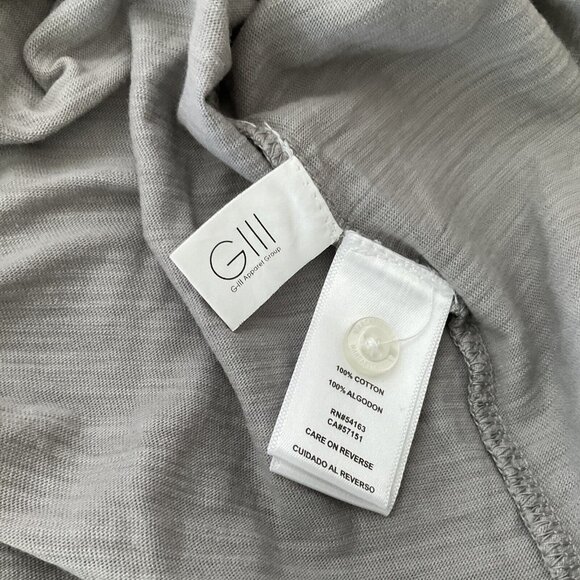 Margaritaville Shirt Sz Medium Gray Polo Short Sleeve Casual Mens Island Cotton - Picture 5 of 7